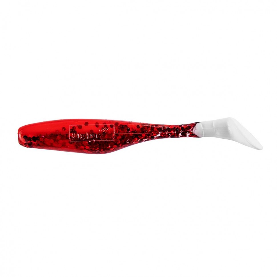 Виброхвост Helios Vigor 3,75"/9.5 см, цвет Red Sparkles WT 7 шт HS-6-034 , 